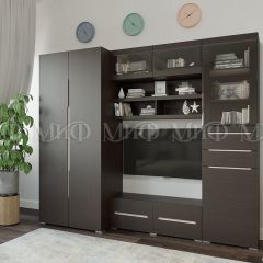 ЭКОЛЬ Гостиная (МДФ) Венге в Тарко-Сале - tarko-sale.mebel24.online | фото
