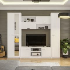 Гостиная Герда (Белое дерево) в Тарко-Сале - tarko-sale.mebel24.online | фото