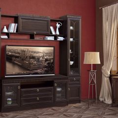 Гостиная Инна (модульная) Денвер темный в Тарко-Сале - tarko-sale.mebel24.online | фото