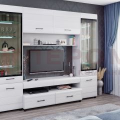 Гостиная Камелия Композиция 11 (Снежный ясень) в Тарко-Сале - tarko-sale.mebel24.online | фото