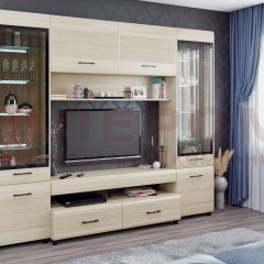 Гостиная Камелия Композиция 11 (Ясень Асахи) в Тарко-Сале - tarko-sale.mebel24.online | фото