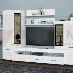 Гостиная Камелия Композиция 3 (Снежный ясень) в Тарко-Сале - tarko-sale.mebel24.online | фото