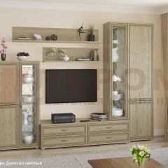 Гостиная Карина Композиция 12 (Гикори Джексон светлый) в Тарко-Сале - tarko-sale.mebel24.online | фото