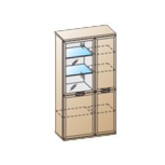Гостиная Карина Композиция 24 (Снежный ясень) в Тарко-Сале - tarko-sale.mebel24.online | фото 2