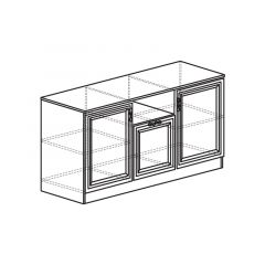 Гостиная Лира (модульная) Дуб нортон светлый в Тарко-Сале - tarko-sale.mebel24.online | фото 7