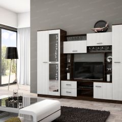 Гостиная Марта-11 (венге/лоредо) в Тарко-Сале - tarko-sale.mebel24.online | фото