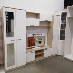 Гостиная МГС 3 Исполнение 1 (Дуб сонома/Белый) в Тарко-Сале - tarko-sale.mebel24.online | фото 4