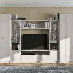 Гостиная МГС 8 Исполнение 1 (Ясень Анкор светлый) в Тарко-Сале - tarko-sale.mebel24.online | фото
