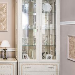Гостиная модульная Патрисия (крем корень глянец) в Тарко-Сале - tarko-sale.mebel24.online | фото 3