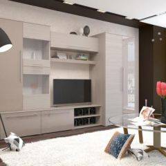 Стенка Монако МДФ в Тарко-Сале - tarko-sale.mebel24.online | фото