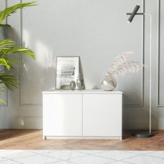 МОРИ Гостиная модульная (белый) в Тарко-Сале - tarko-sale.mebel24.online | фото 7