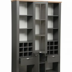 Гостиная Прованс (модульная) Диамант серый в Тарко-Сале - tarko-sale.mebel24.online | фото 9