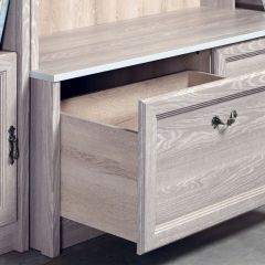 Гостиная Лючия (модульная) Дуб Оксфорд серый в Тарко-Сале - tarko-sale.mebel24.online | фото 4