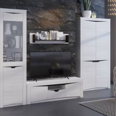 РЕГИНА Гостиная (модульный) анкор светлый в Тарко-Сале - tarko-sale.mebel24.online | фото 2