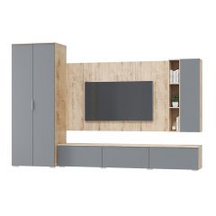 Гостиная СКАНДИ №СС-5 (без панно) в Тарко-Сале - tarko-sale.mebel24.online | фото