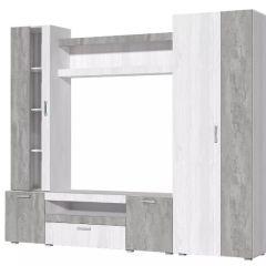 Гостиная Соло (Анкор Светлый/Бетонный Камень) в Тарко-Сале - tarko-sale.mebel24.online | фото 2