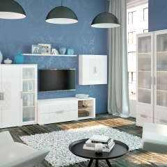 Гостиная Тиффани (модульная) в Тарко-Сале - tarko-sale.mebel24.online | фото 2