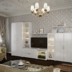 Гостиная Тиффани (модульная) в Тарко-Сале - tarko-sale.mebel24.online | фото 3