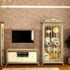Гостиная Версаль (модульная) в Тарко-Сале - tarko-sale.mebel24.online | фото 2