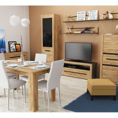АФИНА Гостинная Крафт (модульная) в Тарко-Сале - tarko-sale.mebel24.online | фото