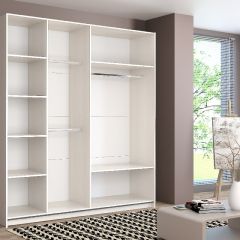 ИННЭС-5 Шкаф-купе 2-х дв. 2000 (2дв. Ф1 - венге) в Тарко-Сале - tarko-sale.mebel24.online | фото 2