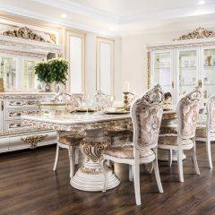 Комод с Зеркалом Алсу (белый глянец) в Тарко-Сале - tarko-sale.mebel24.online | фото 4