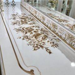 Комод с Зеркалом Алсу (белый глянец) в Тарко-Сале - tarko-sale.mebel24.online | фото 5
