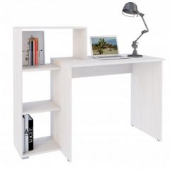 Компьютерный стол №10 (Анкор белый) в Тарко-Сале - tarko-sale.mebel24.online | фото 2