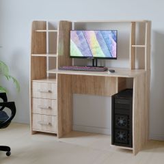 Компьютерный стол КЛ №6.3 (Дуб баррик) в Тарко-Сале - tarko-sale.mebel24.online | фото