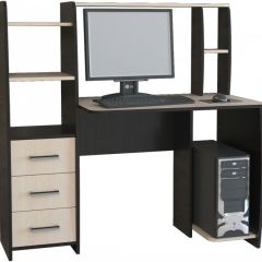 Компьютерный стол КЛ №6.3 (Венге/Дуб молочный) в Тарко-Сале - tarko-sale.mebel24.online | фото
