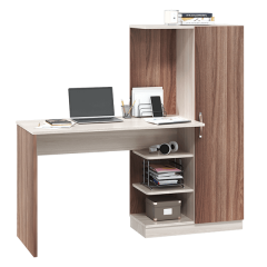 Стол компьютерный Софт (УНИ) Ясень темный/светлый в Тарко-Сале - tarko-sale.mebel24.online | фото 2