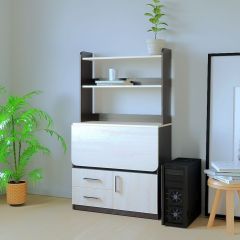 Компьютерный стол СП-1 (Венге/Дуб молочный) в Тарко-Сале - tarko-sale.mebel24.online | фото 4