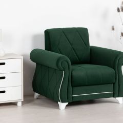 Комплект Роуз ТД 411 диван-кровать + кресло + комплект подушек в Тарко-Сале - tarko-sale.mebel24.online | фото 2