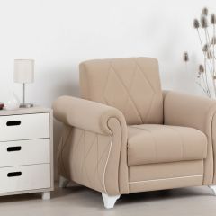 Комплект Роуз ТД 412 диван-кровать + кресло + комплект подушек в Тарко-Сале - tarko-sale.mebel24.online | фото 2