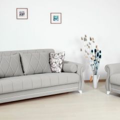 Комплект Роуз ТД 414 диван-кровать + кресло + комплект подушек в Тарко-Сале - tarko-sale.mebel24.online | фото 1