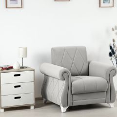 Комплект Роуз ТД 414 диван-кровать + кресло + комплект подушек в Тарко-Сале - tarko-sale.mebel24.online | фото 2