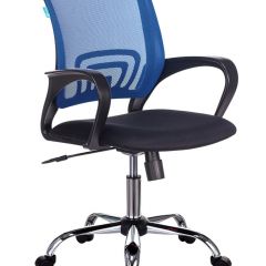 Кресло Бюрократ CH-695N/SL/BL/TW-11 синий TW-05 черный TW-11 в Тарко-Сале - tarko-sale.mebel24.online | фото