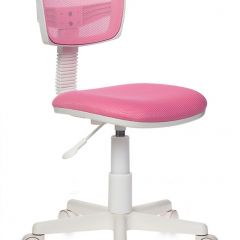 Кресло детское Бюрократ CH-W299/PK/TW-13A розовый в Тарко-Сале - tarko-sale.mebel24.online | фото