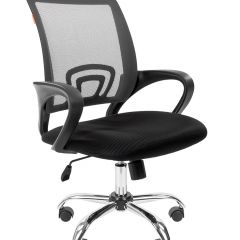 Кресло для оператора CHAIRMAN 696 хром (ткань TW-11/сетка TW-04) в Тарко-Сале - tarko-sale.mebel24.online | фото 2