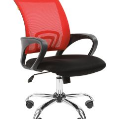Кресло для оператора CHAIRMAN 696 хром (ткань TW-11/сетка TW-69) в Тарко-Сале - tarko-sale.mebel24.online | фото