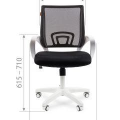 Кресло для оператора CHAIRMAN 696 white (ткань TW-10/сетка TW-05) в Тарко-Сале - tarko-sale.mebel24.online | фото 6