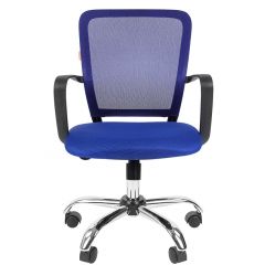 Кресло для оператора CHAIRMAN 698 хром (ткань TW 10/сетка TW 05) в Тарко-Сале - tarko-sale.mebel24.online | фото 2