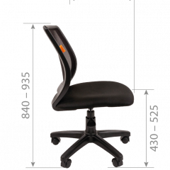 Кресло для оператора CHAIRMAN 699 Б/Л (ткань стандарт/сетка TW-04) в Тарко-Сале - tarko-sale.mebel24.online | фото 7
