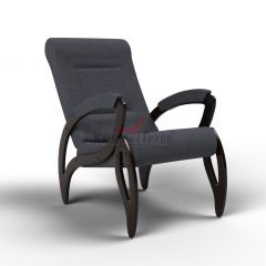Кресло для отдыха Зельден 20-Т-ГР (тканьвенге) ГРАФИТ в Тарко-Сале - tarko-sale.mebel24.online | фото