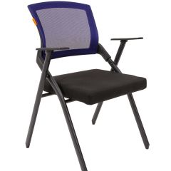 Кресло для посетителей CHAIRMAN NEXX (ткань стандарт черный/сетка DW-61) в Тарко-Сале - tarko-sale.mebel24.online | фото