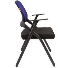 Кресло для посетителей CHAIRMAN NEXX (ткань стандарт черный/сетка DW-61) в Тарко-Сале - tarko-sale.mebel24.online | фото 3
