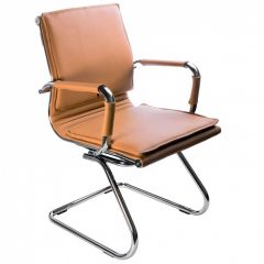 Кресло для посетителя Бюрократ CH-993-Low-V/Camel светло-коричневый в Тарко-Сале - tarko-sale.mebel24.online | фото