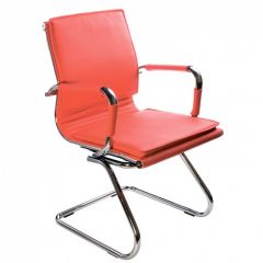 Кресло для посетителя Бюрократ CH-993-Low-V/Red красный в Тарко-Сале - tarko-sale.mebel24.online | фото