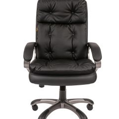 Кресло для руководителя  CHAIRMAN 442 (экокожа черная) в Тарко-Сале - tarko-sale.mebel24.online | фото