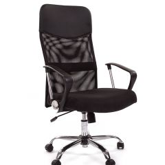 Кресло для руководителя CHAIRMAN 610 N (15-21 черный/сетка черный) в Тарко-Сале - tarko-sale.mebel24.online | фото